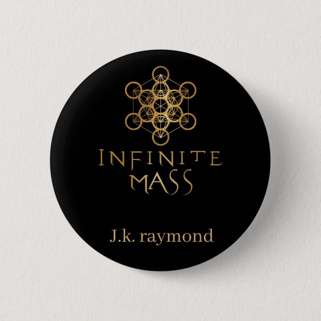 Chapa Redonda De 5 Cm Masa Infinita (Anverso)
