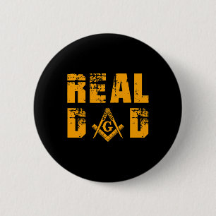 Chapa Redonda De 5 Cm Masons Real Dad Masonic Mason Independencia del Pa