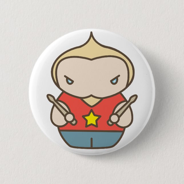 Chapa Redonda De 5 Cm mate (Anverso)