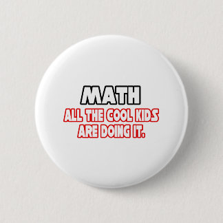 Chapa Redonda De 5 Cm Matemáticas... Niños de Guay