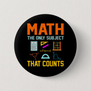 Chapa Redonda De 5 Cm Math Subject cuenta a Mathacher de matemáticas