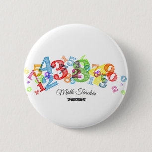 Chapa Redonda De 5 Cm Math Teacher