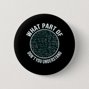 Chapa Redonda De 5 Cm Math Teacher Sarcasm Mathematics Maths Student