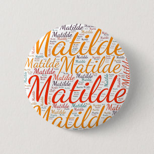 Chapa Redonda De 5 Cm Matilde