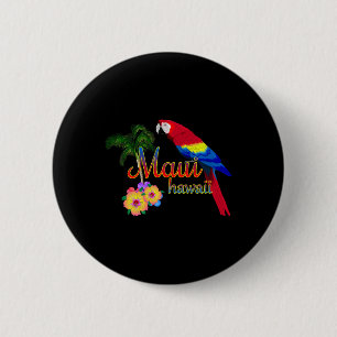 Chapa Redonda De 5 Cm Maui Hawaii Summer Beach Aloha