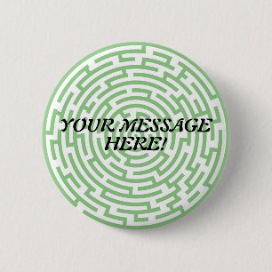 Chapa Redonda De 5 Cm Maze circular
