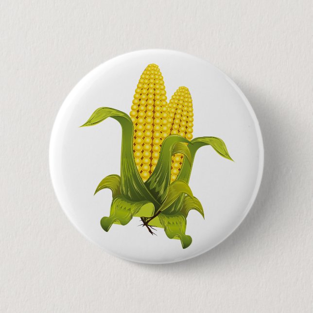 Chapa Redonda De 5 Cm Mazorca corn cobs (Anverso)