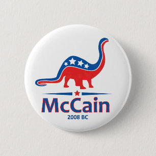 Chapa Redonda De 5 Cm McCain, Brontosaurus