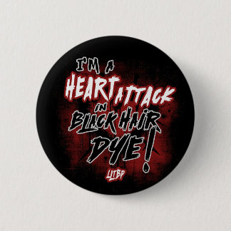 Chapa Redonda De 5 Cm MCR HeartAttack Button