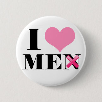 Chapa Redonda De 5 Cm Me amo (los hombres)