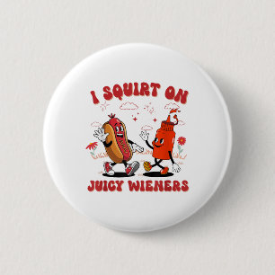 Chapa Redonda De 5 Cm Me Arrepito Con Alambres De Jugo - Humor Adulto Gr