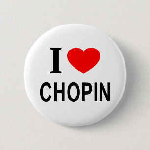 Chapa Redonda De 5 Cm Me ❤️ CHOPIN amo CHOPIN Me encanta CHOPIN