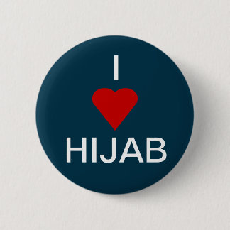Chapa Redonda De 5 Cm Me encanta el hijab