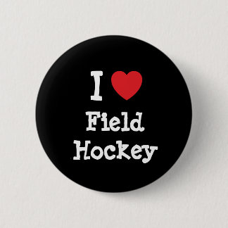 Chapa Redonda De 5 Cm Me encanta el personalizado de corazón de Field Ho