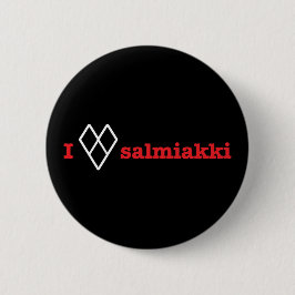 Chapa Redonda De 5 Cm Me encanta el salmiakki