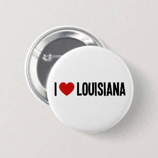 Chapa Redonda De 5 Cm Me encanta Louisiana Round Button