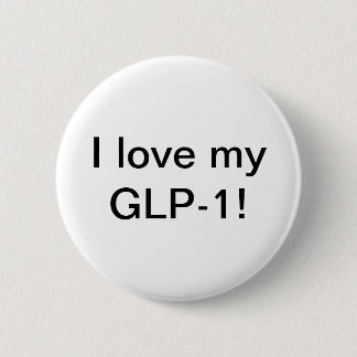 Chapa Redonda De 5 Cm Me encanta mi GLP-1
