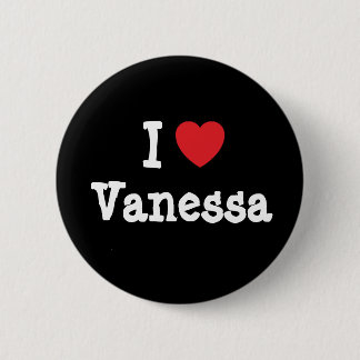Chapa Redonda De 5 Cm Me encanta Vanessa heart T-Shirt