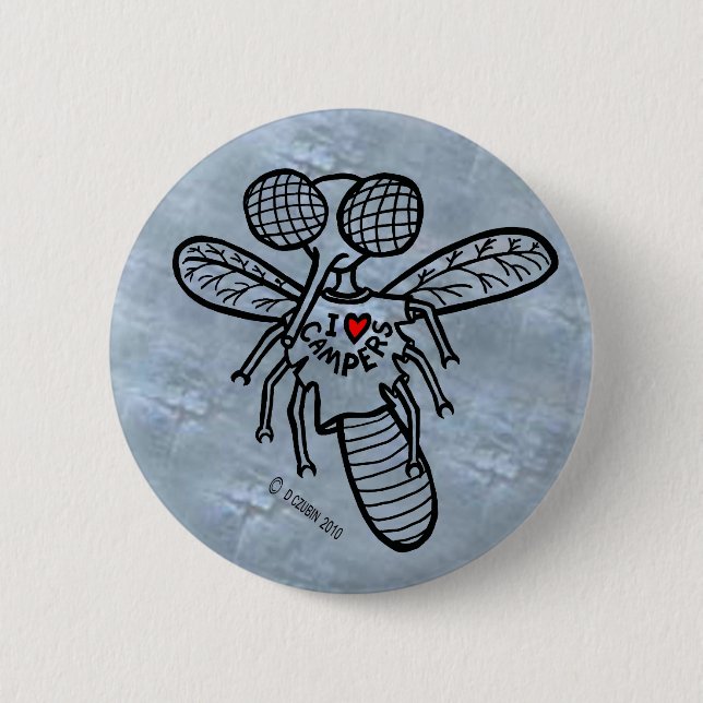 Chapa Redonda De 5 Cm ¡Me Encantan Los Campers! (Anverso)