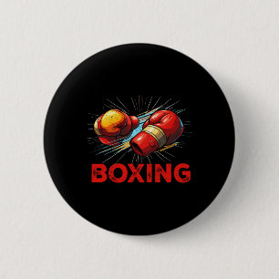 Chapa Redonda De 5 Cm Me Encantan Los Guantes De Boxeo Deporte De Lucha