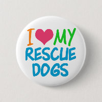 Me encantan mis perros de rescate