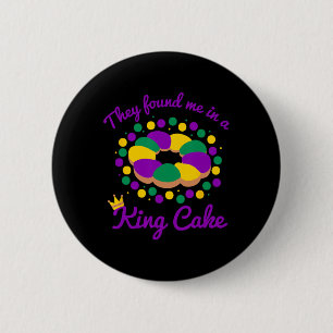 Chapa Redonda De 5 Cm Me Encontraron En Un King Cake Mardi Gras Por 