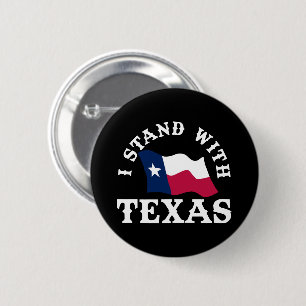 Chapa Redonda De 5 Cm Me mantengo con Texas