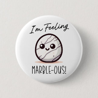Chapa Redonda De 5 Cm Me siento marble-oso - Personalizado de polos de g