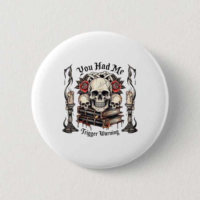 Chapa Redonda De 5 Cm Me Tenías En La Advertencia De Desencadenar, El Cl (Anverso)