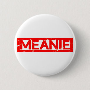 Chapa Redonda De 5 Cm Meanie Stamp