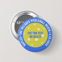 Medalla de Personalizado del Torneo de Pickleball 