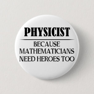 Chapa Redonda De 5 Cm Médico - Porque los matemáticos también necesitan