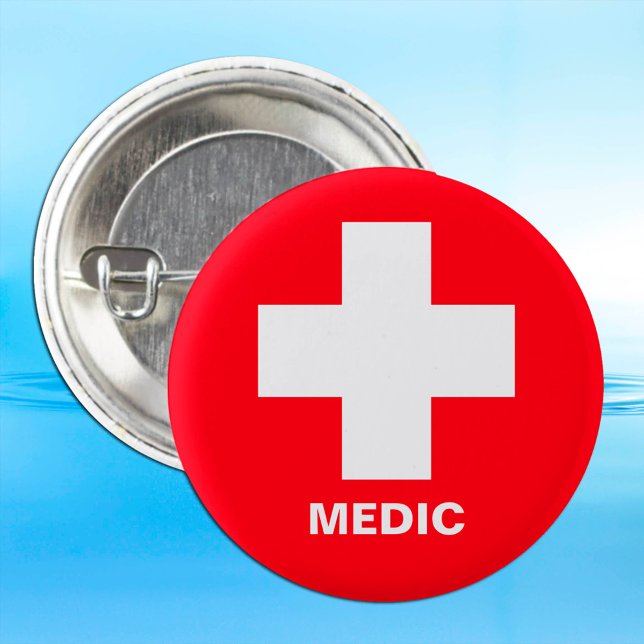 Chapa Redonda De 5 Cm Médico y primeros auxilios, ambulancia, Médica (Subido por el creador)
