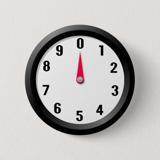 Chapa Redonda De 5 Cm Medidor 0 (Anverso)