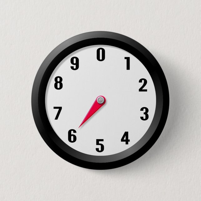 Chapa Redonda De 5 Cm Medidor 6 (Anverso)