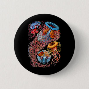 Chapa Redonda De 5 Cm Medusas