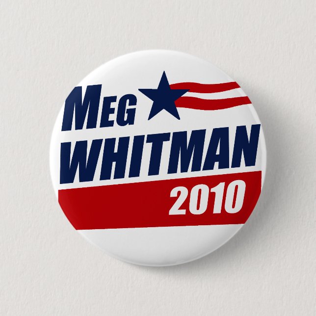CHAPA REDONDA DE 5 CM MEG WHITMAN 2010 (Anverso)