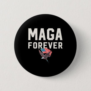 Chapa Redonda De 5 Cm Mega Trump por Siempre Gana Ganó Ganando Trump Ins