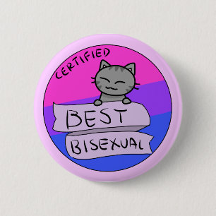 Chapa Redonda De 5 Cm Mejor Bisexual