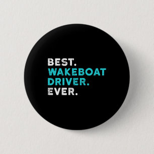 Chapa Redonda De 5 Cm Mejor conductor de Wakeboat de todos los tiempos C