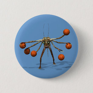 Chapa Redonda De 5 Cm Mejor Dribbler de Baloncesto