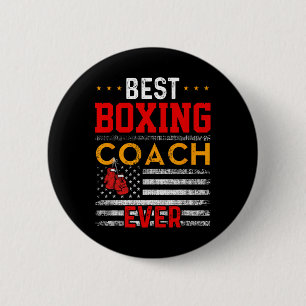 Chapa Redonda De 5 Cm Mejor entrenador de boxeo de todos los tiempos div