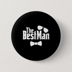 Chapa Redonda De 5 Cm Mejor Hombre Amigos Groom Novia Boda Pareja Bachel