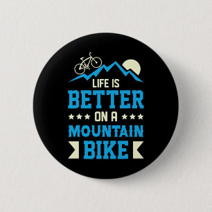 Chapa Redonda De 5 Cm Mejor vida de bicicleta de montaña MTB en biciclet