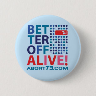 Chapa Redonda De 5 Cm ¡Mejore de vivo! /Abort73.com