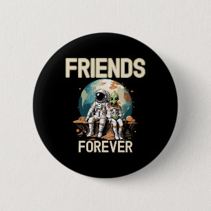 Chapa Redonda De 5 Cm Mejores amigos para siempre 