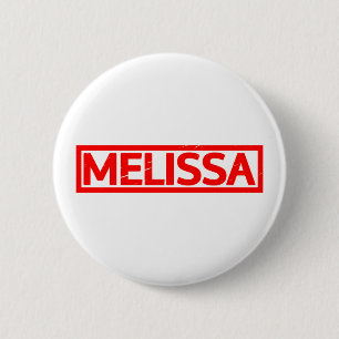 Chapa Redonda De 5 Cm Melissa Stamp
