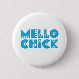 Chapa Redonda De 5 Cm Mello Chick