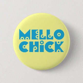 Chapa Redonda De 5 Cm Mello Chick