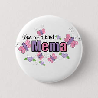 Chapa Redonda De 5 Cm Mema Única